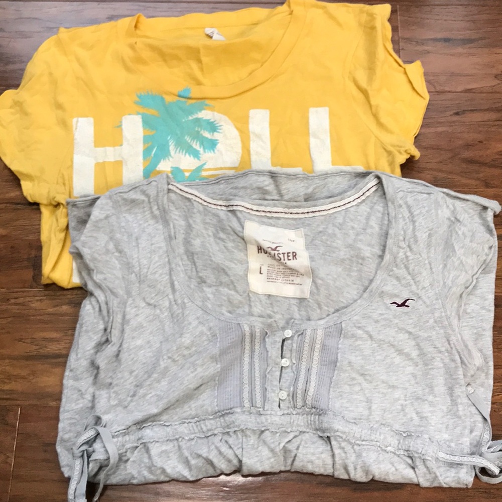 Hollister shirt bundle